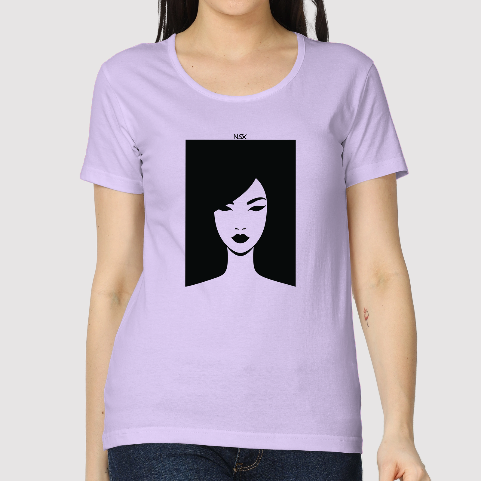 framed girl women's classic fit t shirt lavender (copy) framed girl women's classic fit t shirt lavender (copy)